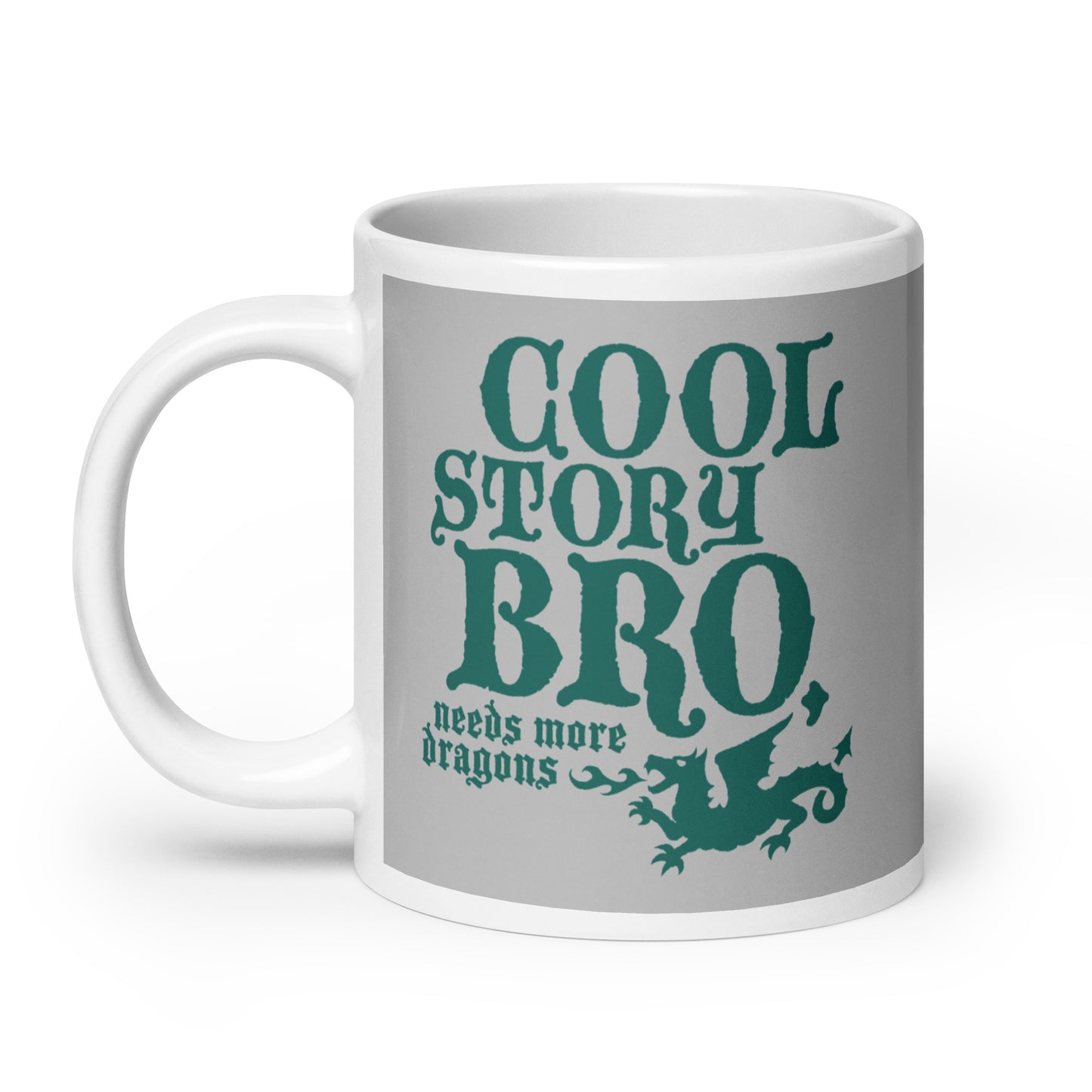 Cool Story Bro, Needs More Dragons Mug