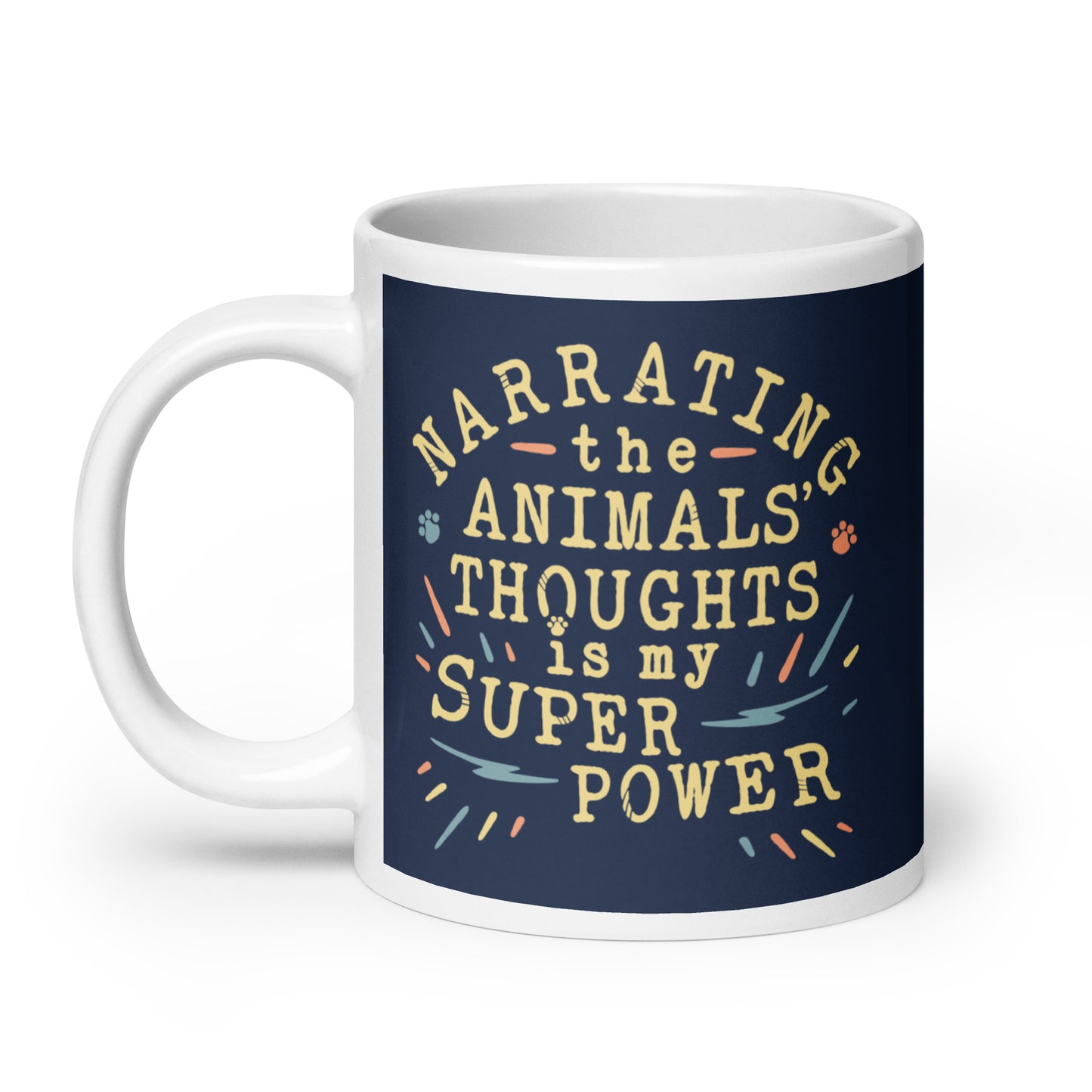 Narrating The Animals Thoughts Mug