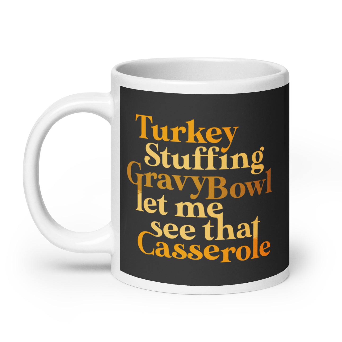 Turkey Stuffing Gravy Bowl Mug