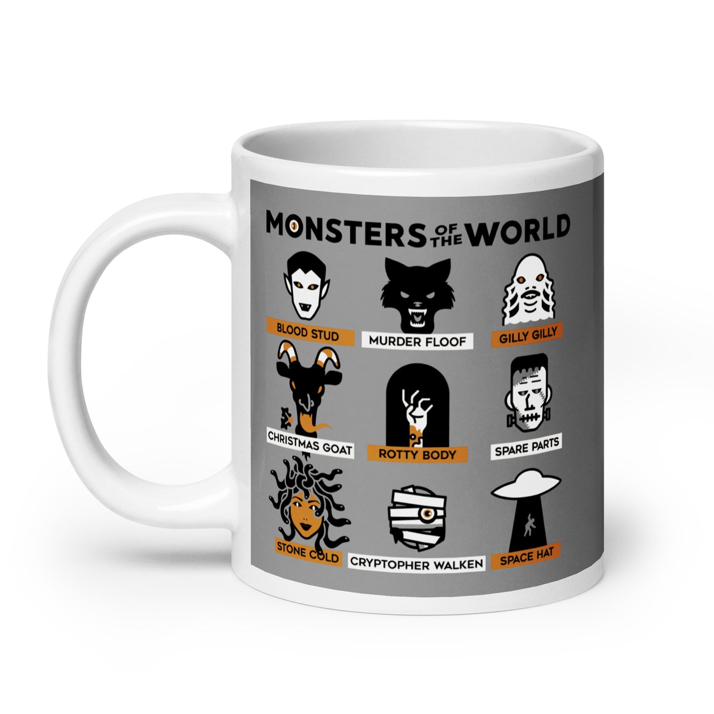 Monsters Of The World Mug