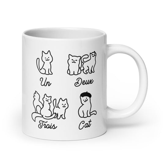 Un Deux Trois Cat Mug