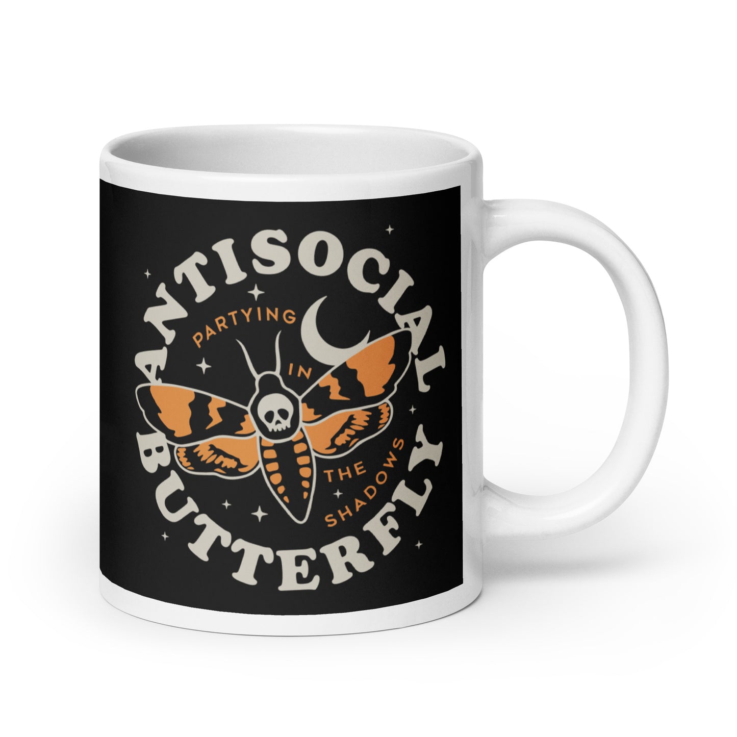 Antisocial Butterfly Mug