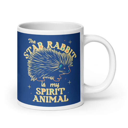 The Stab Rabbit Is My Spirit Animal Mug