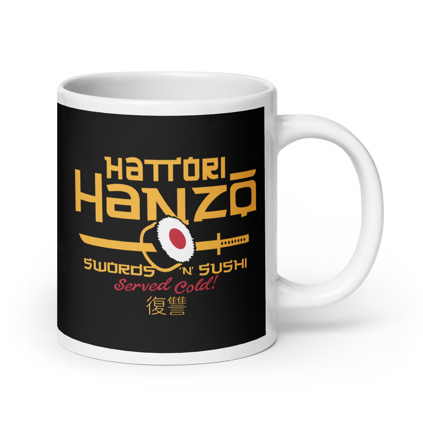 Hattori Hanzo Swords 'n' Sushi Mug