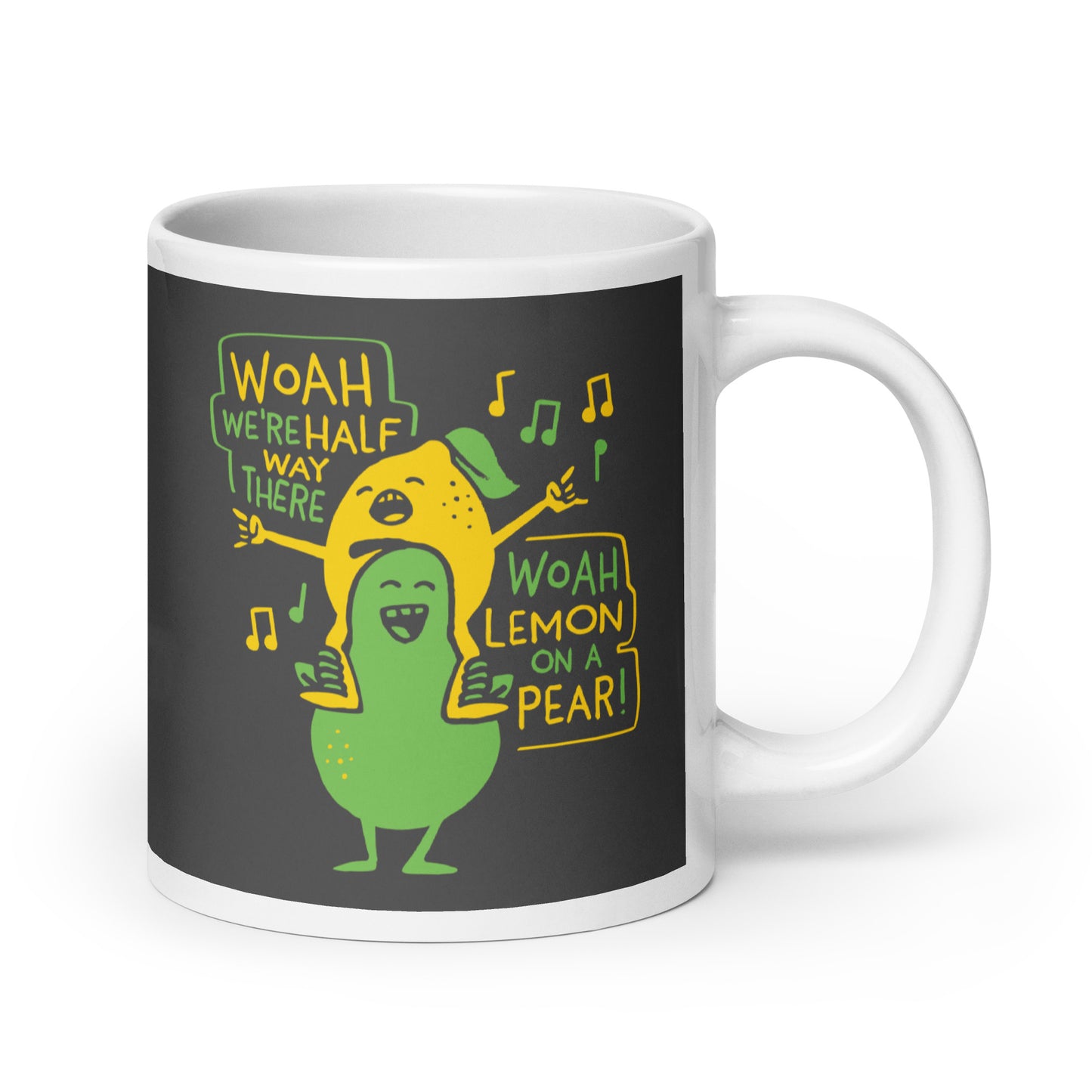 Lemon On A Pear Mug