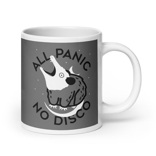 All Panic No Disco Mug