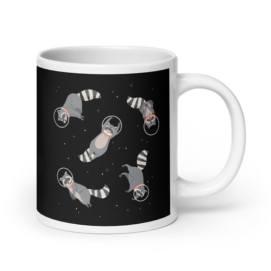 Raccoons In Space Mug