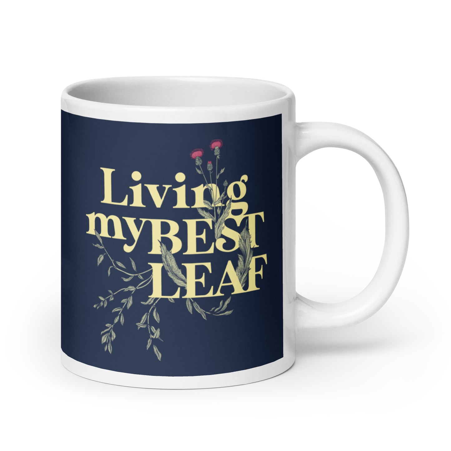 Living My Best Leaf Mug