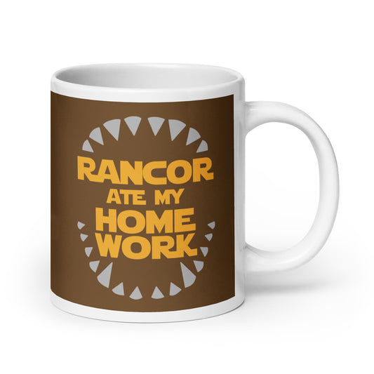 Rancor Ate My Homework Mug