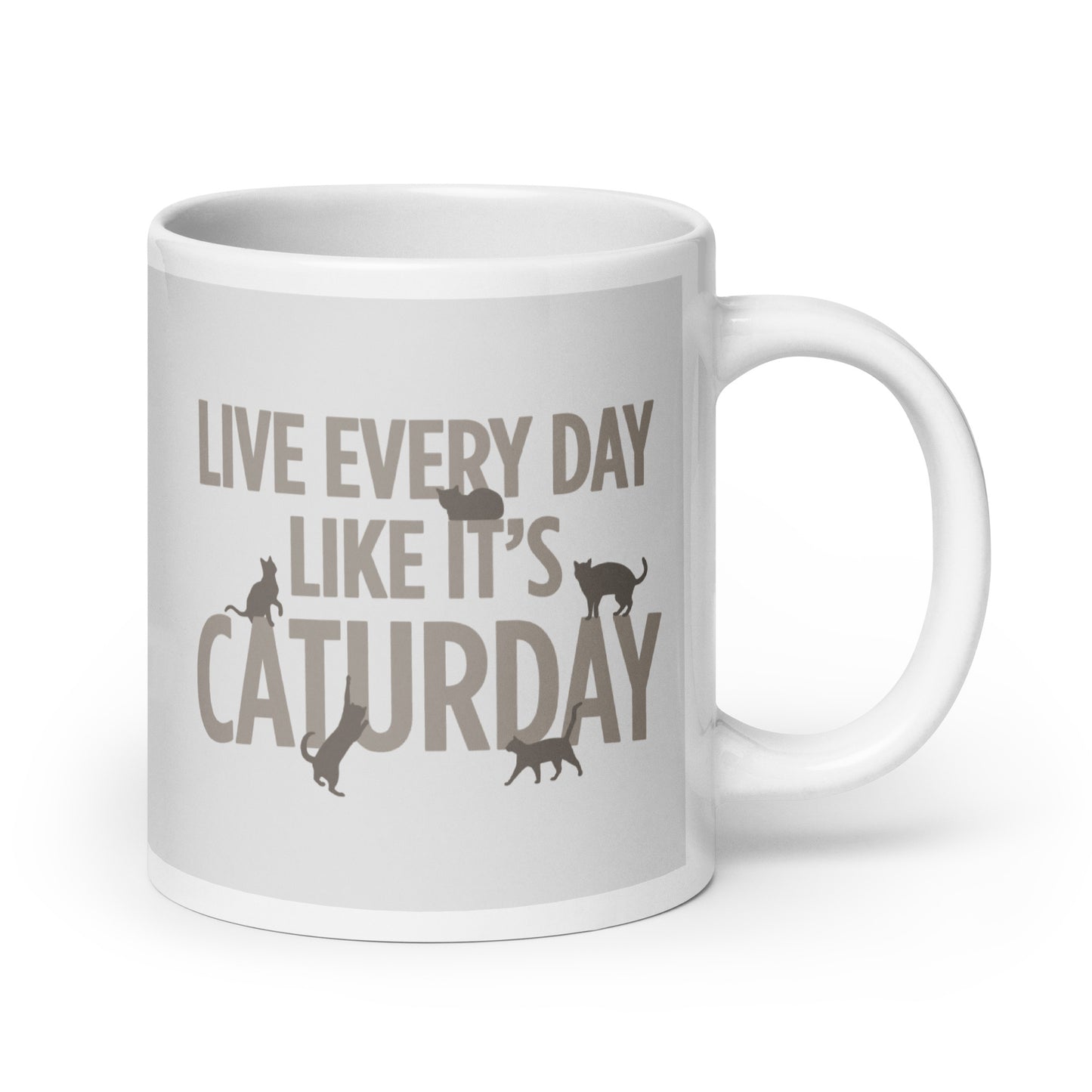 Live Every Day Like It's Caturday Mug