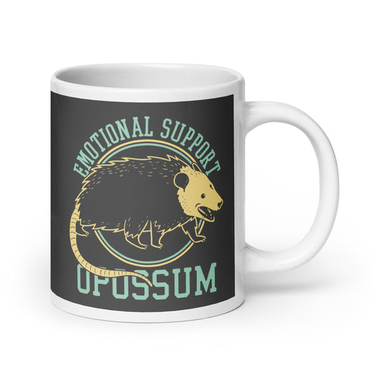 Emotional Support Opossum Mug