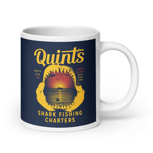 Quint's Shark Fishing Charters Mug