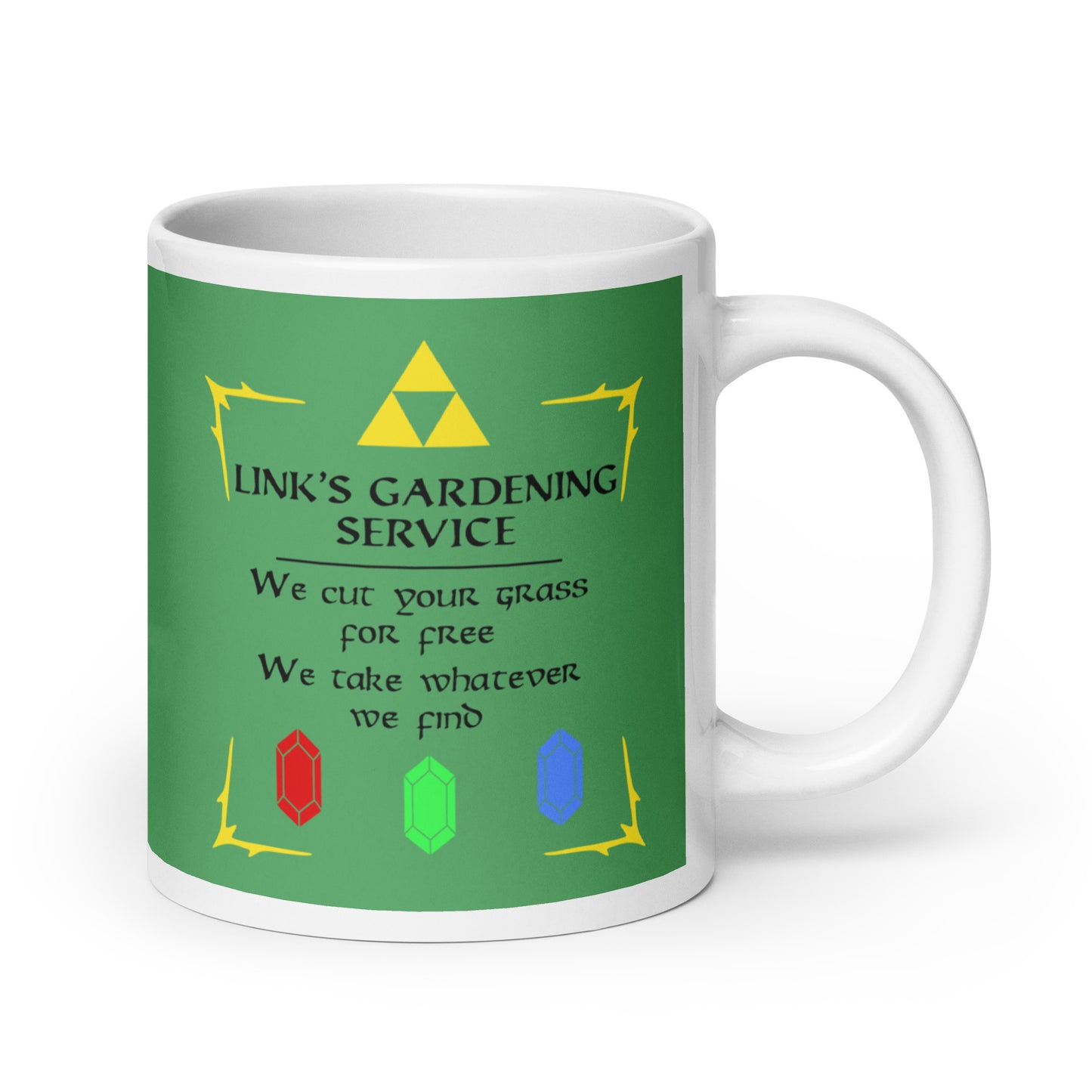 Link's Gardening Service Mug