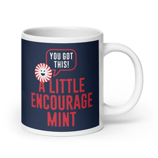 A Little Encourage Mint Mug