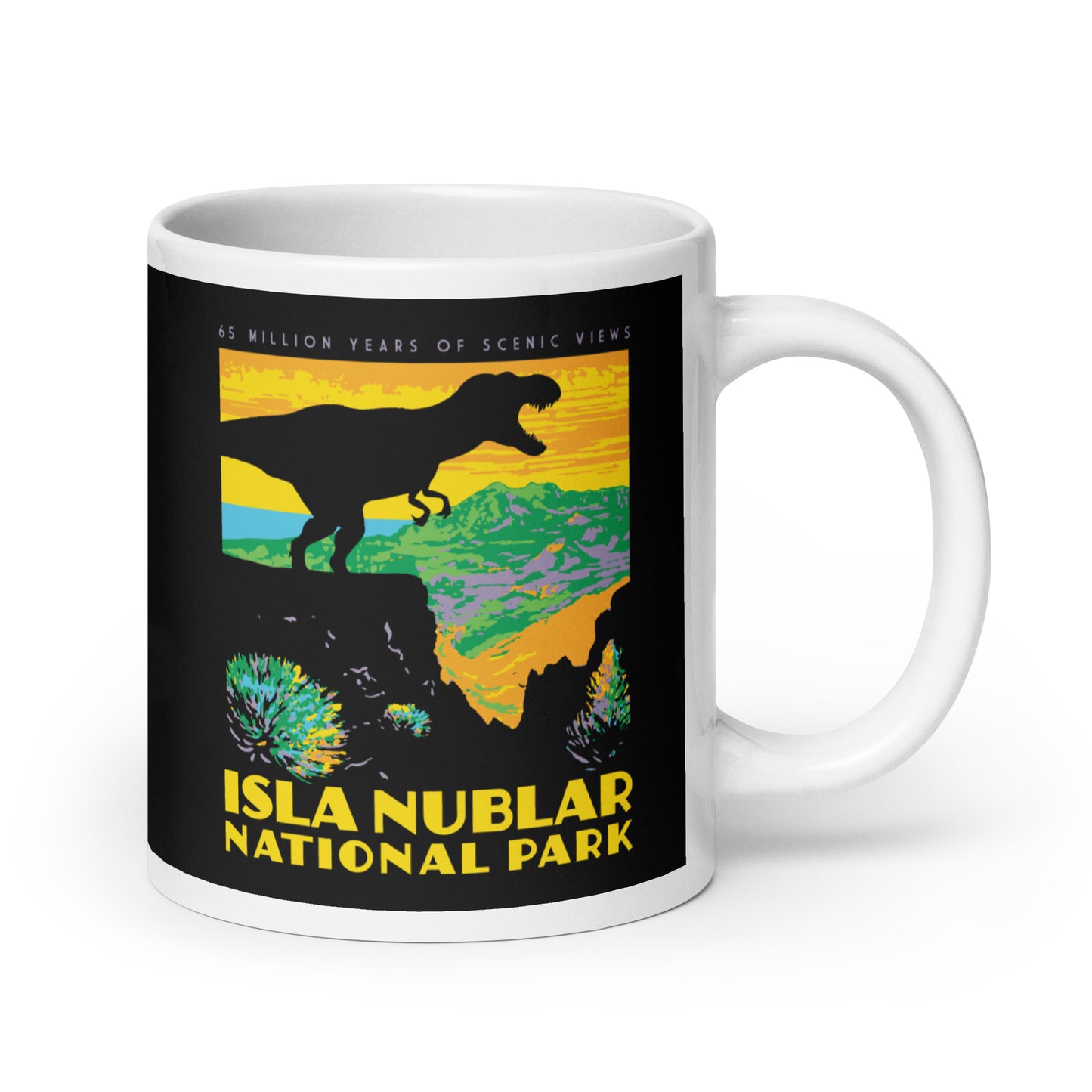 Isla Nublar National Park Mug