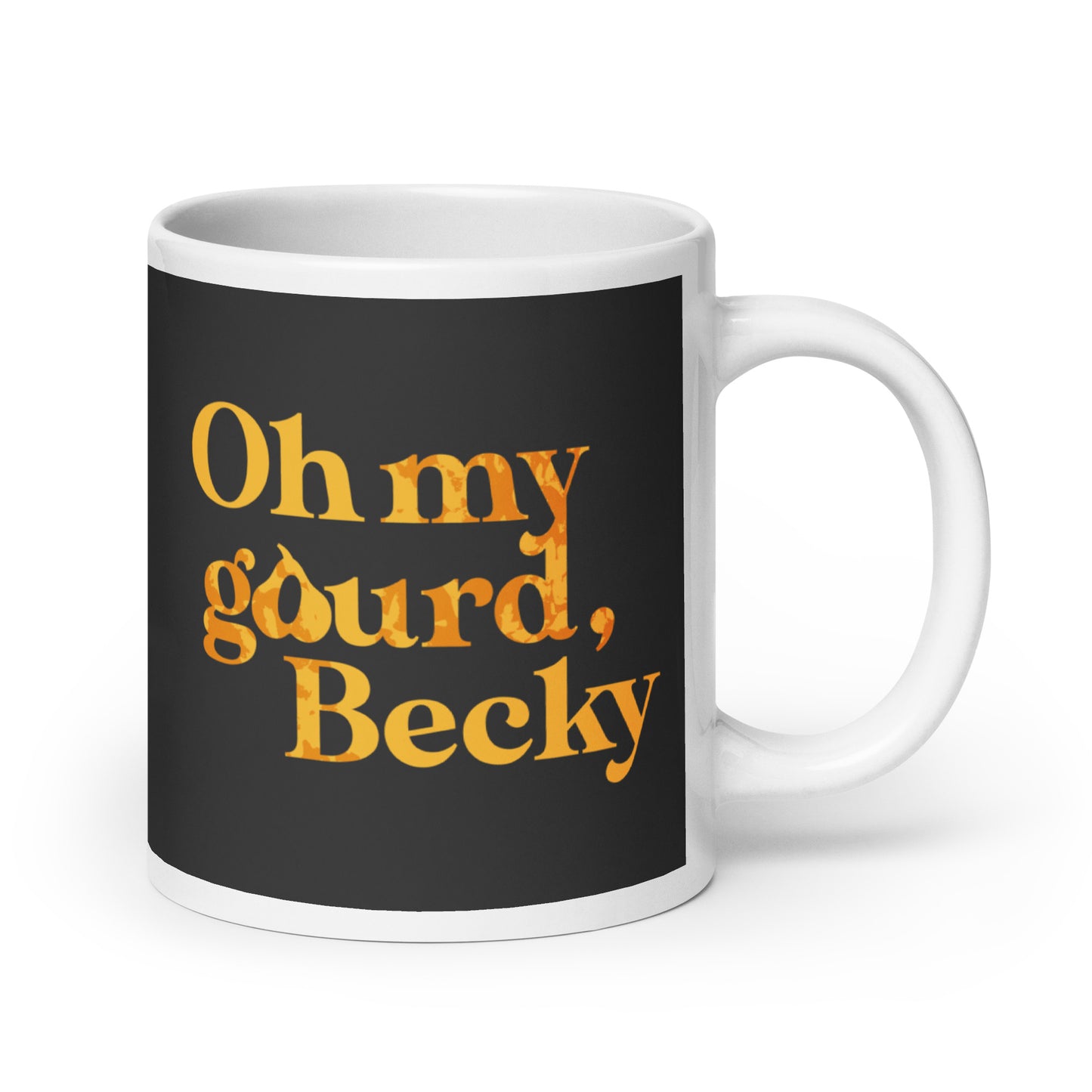 Oh My Gourd Becky Mug