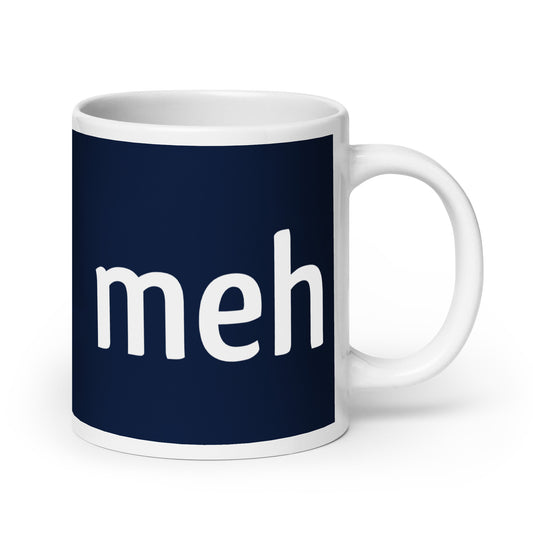 Meh Shirt Mug