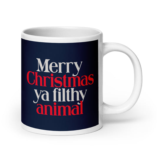 Merry Christmas Ya Filthy Animal Mug