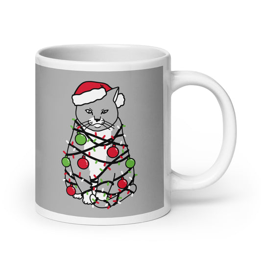 Meowy Christmas Mug