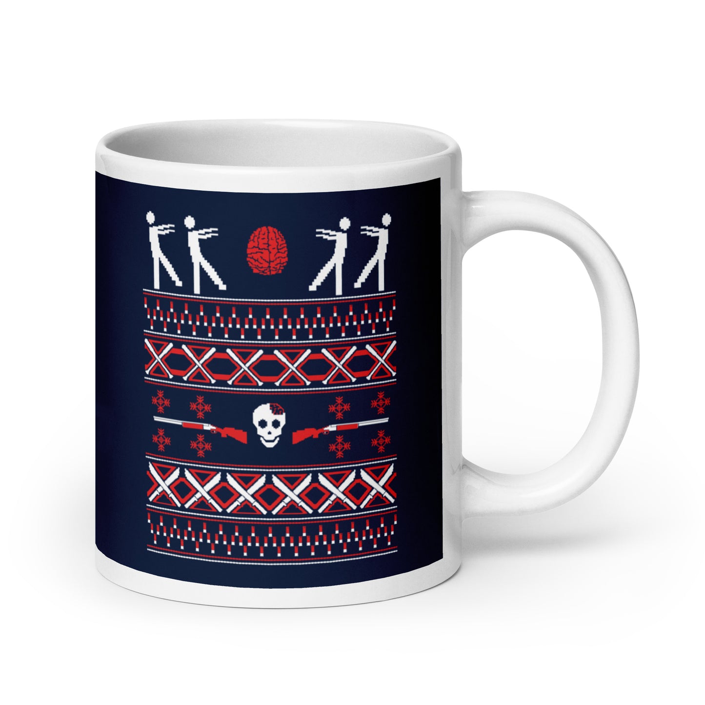 Zombie Christmas Sweater Mug