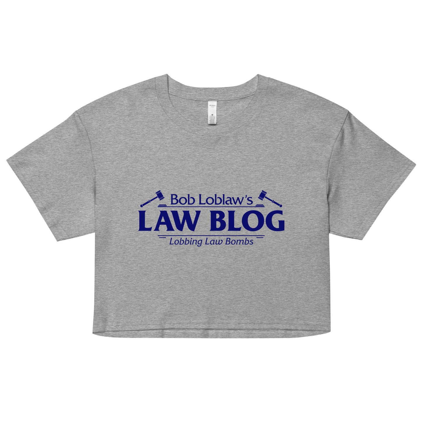 Bob Loblaw's Law Blog Women's Crop Tee