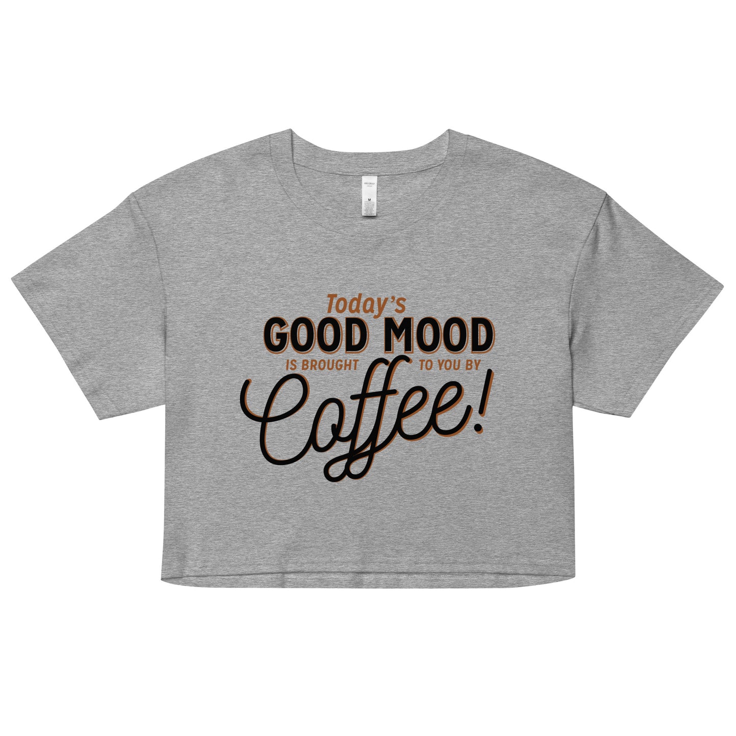 Today's Good Mood Women's Crop Tee