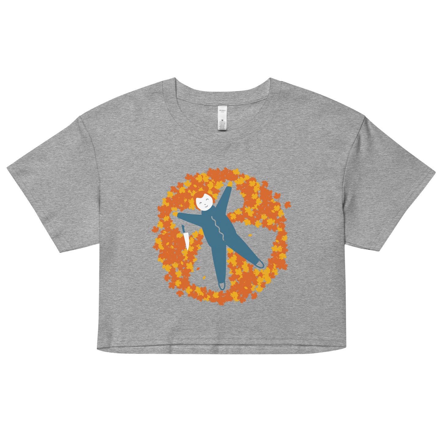 Autumn Angel Women's Crop Tee