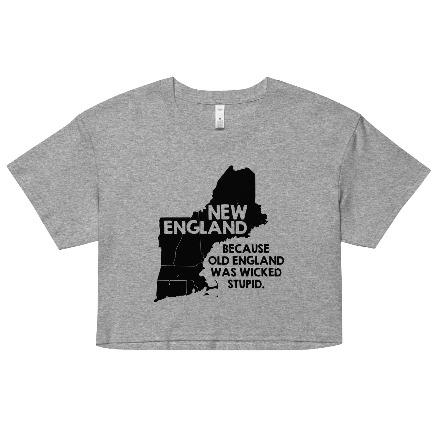 New England Women's Crop Tee