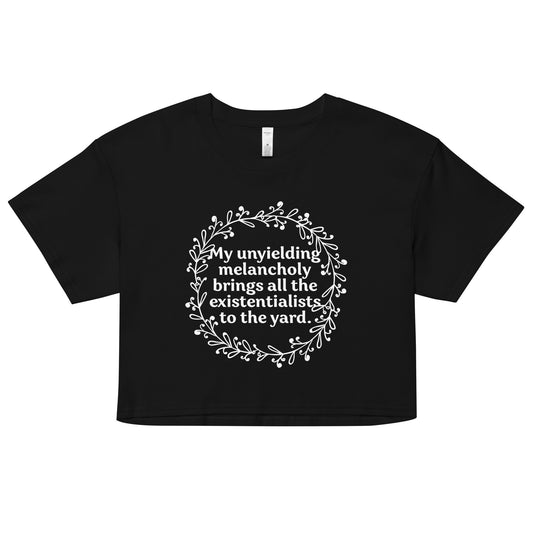 My Unyielding Melancholy Women's Crop Tee