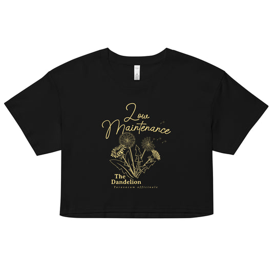 Low Maintenance Women's Crop Tee