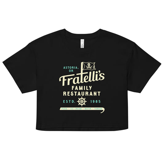 Fratelli's Family Restaurant Women's Crop Tee