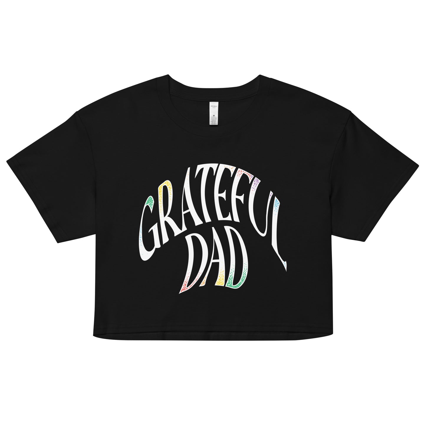 Grateful Dad Women's Crop Tee