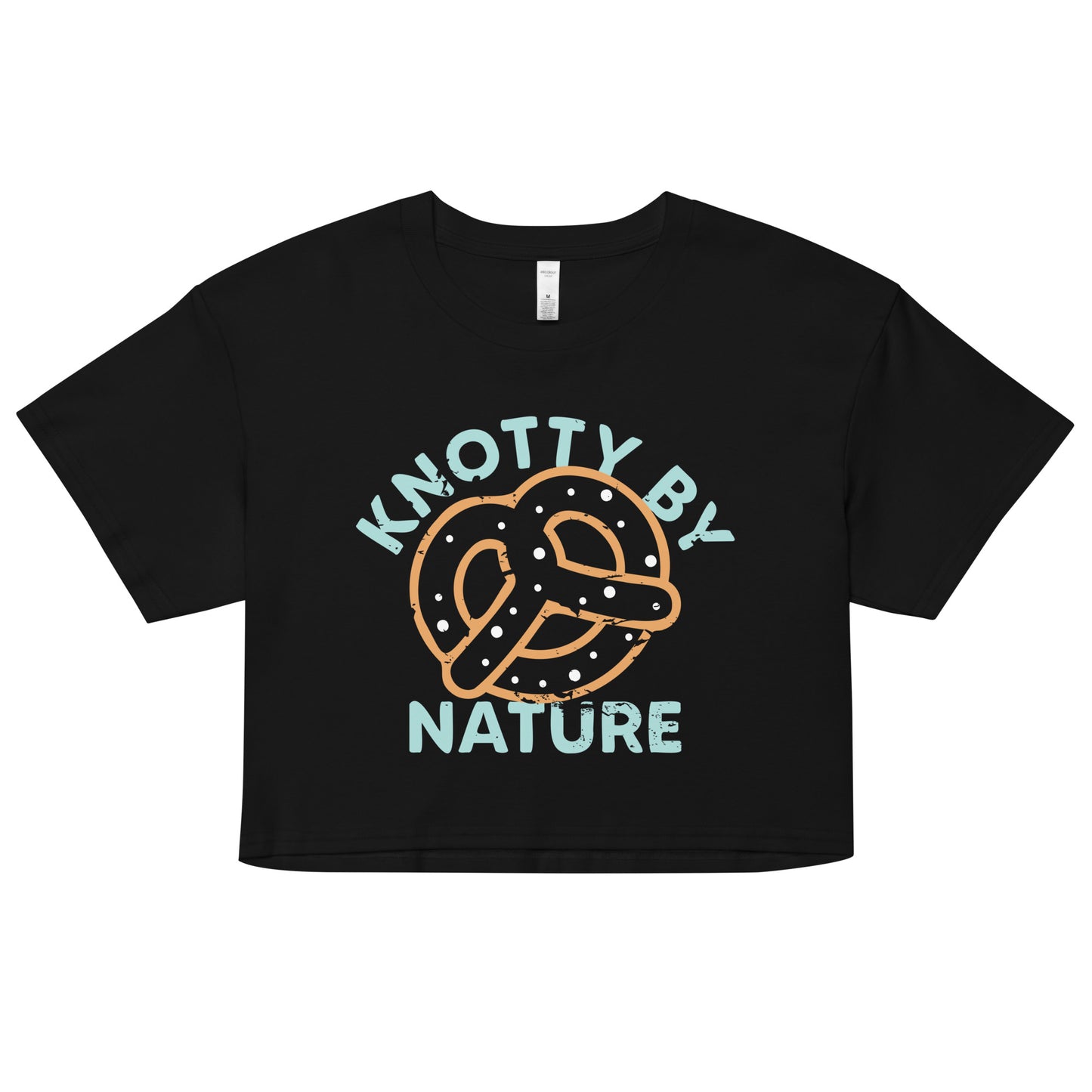 Knotty By Nature Women's Crop Tee