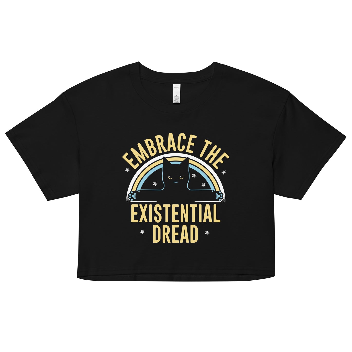 Embrace The Existential Dread Women's Crop Tee