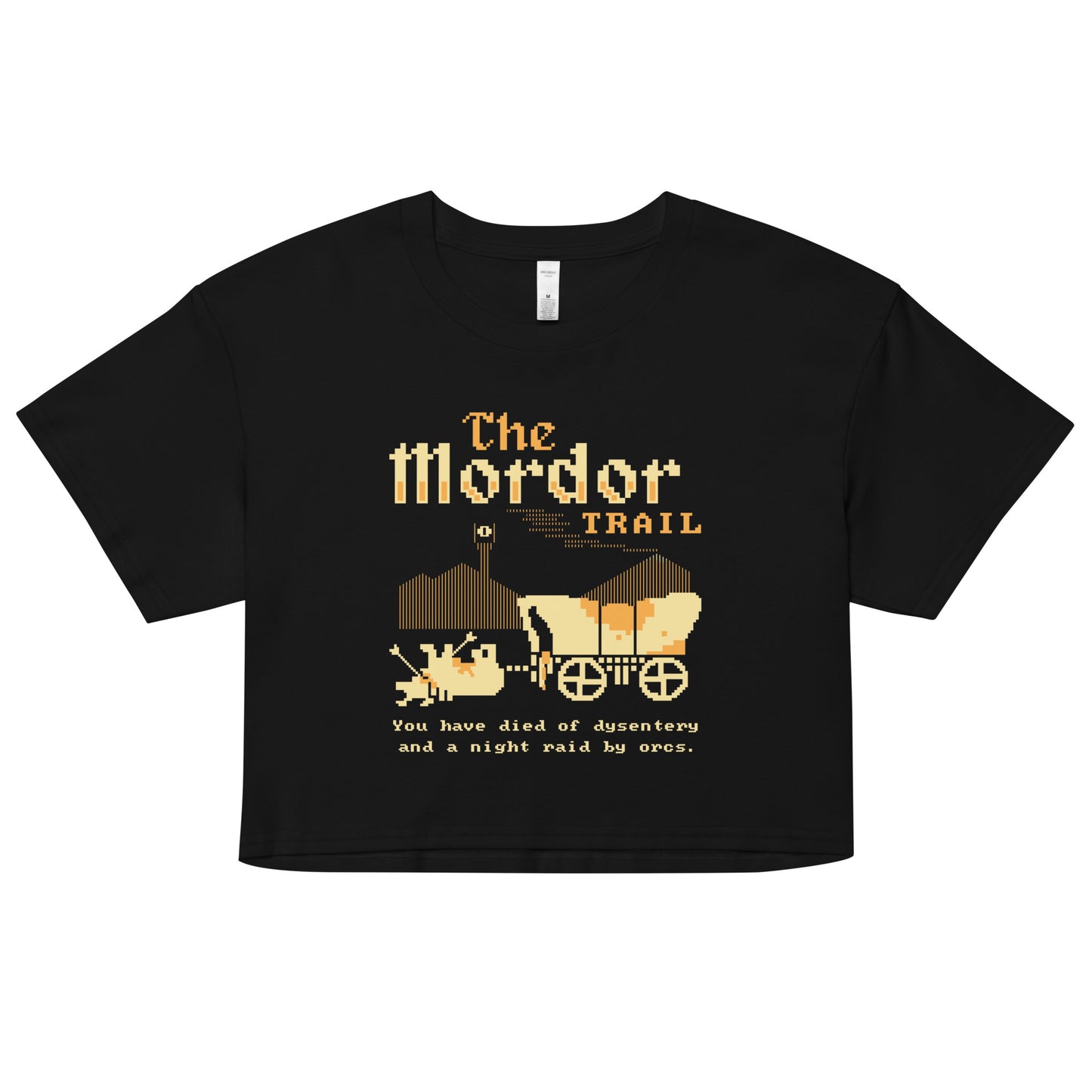 The Mordor Trail Women's Crop Tee