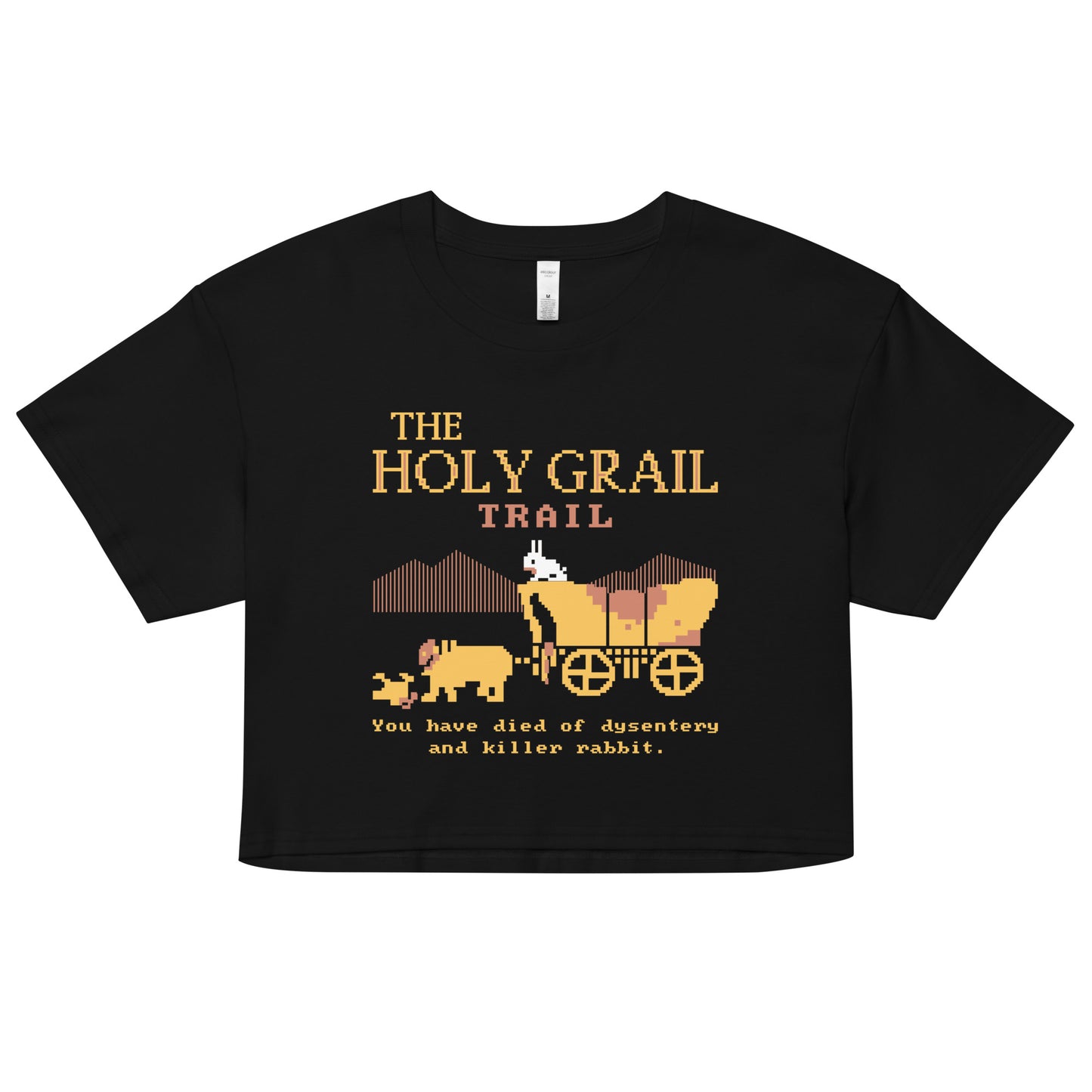 The Holy Grail Trail Women's Crop Tee