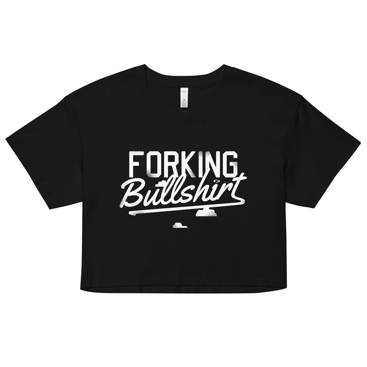 Forking Bullshirt Women's Crop Tee