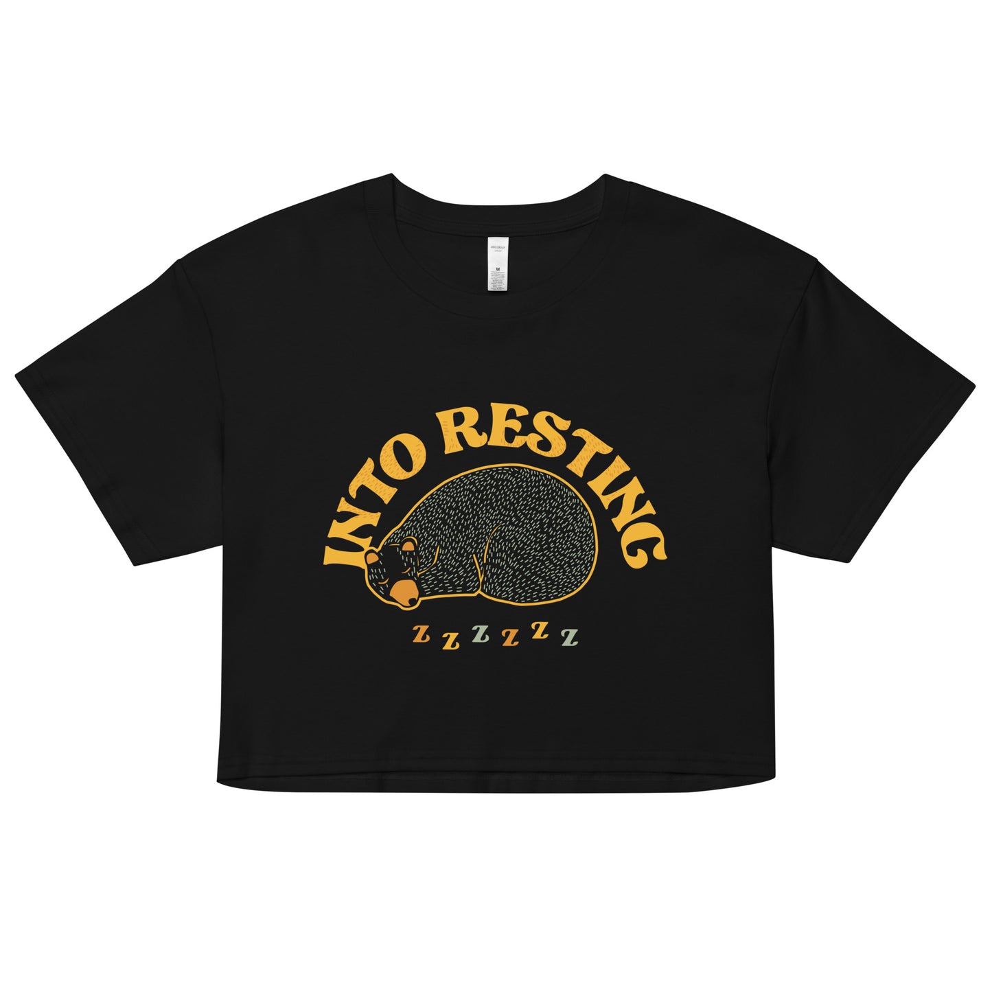 Into Resting Women's Crop Tee