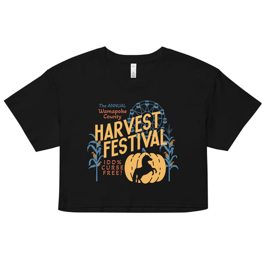 Wamapoke County Harvest Festival Women's Crop Tee