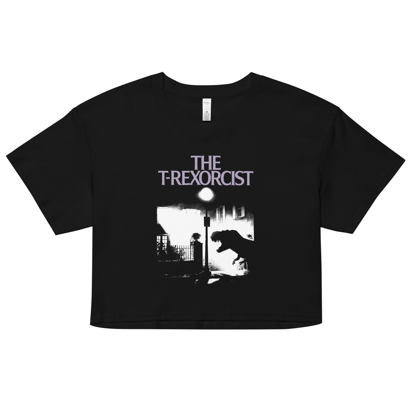 The T-Rexorcist Women's Crop Tee