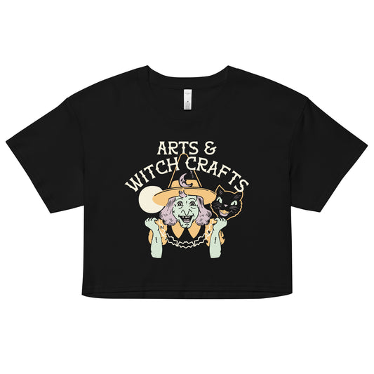 Arts & Witch Crafts Women's Crop Tee