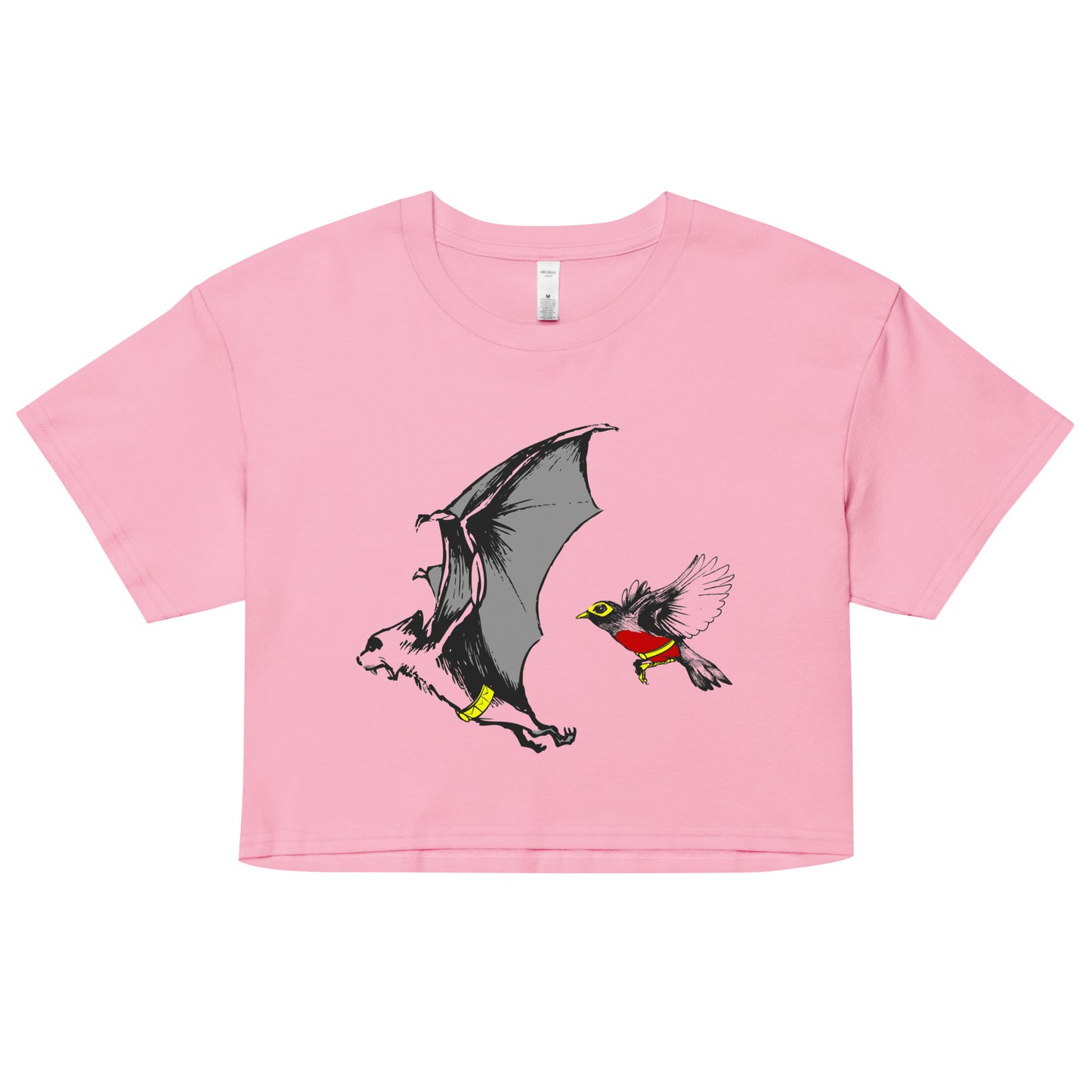 Bat and Robin Women's Crop Tee