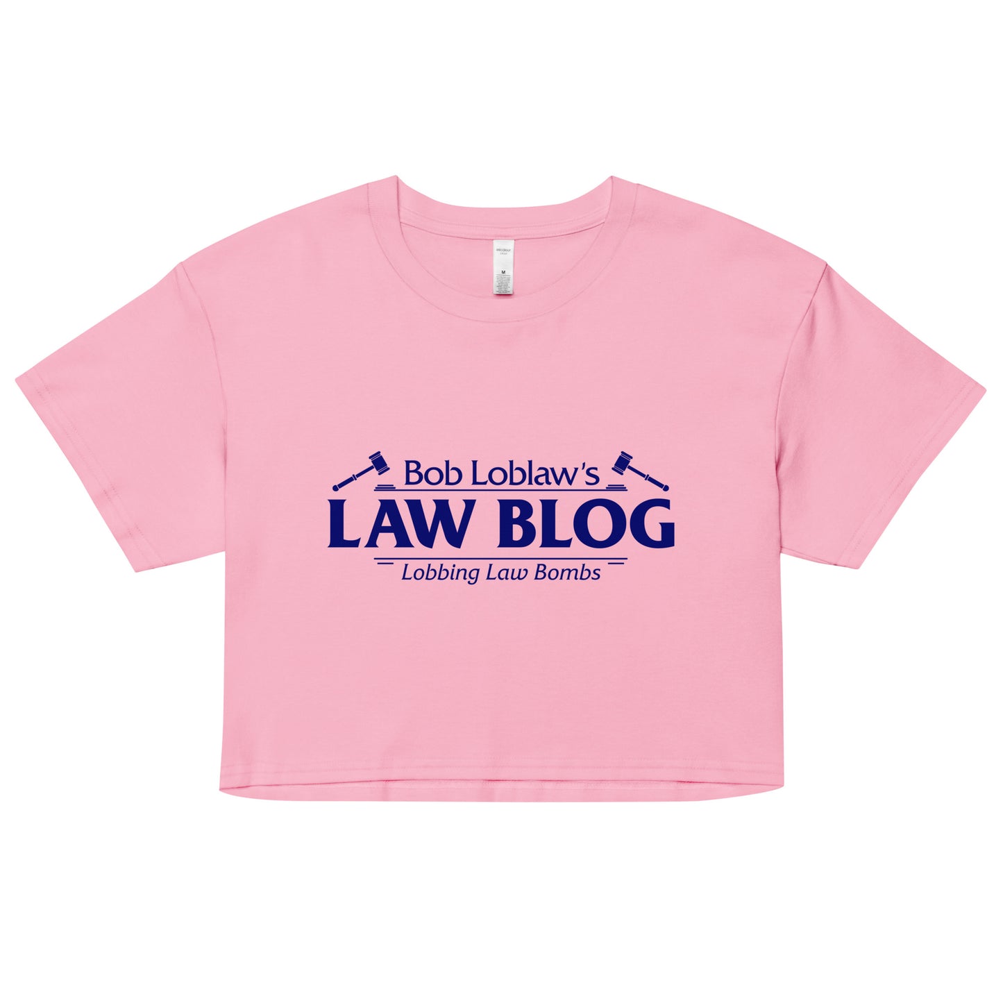 Bob Loblaw's Law Blog Women's Crop Tee