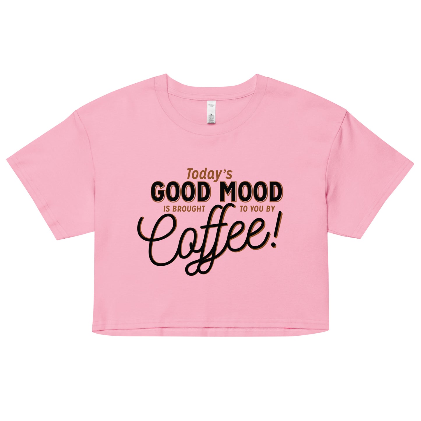 Today's Good Mood Women's Crop Tee