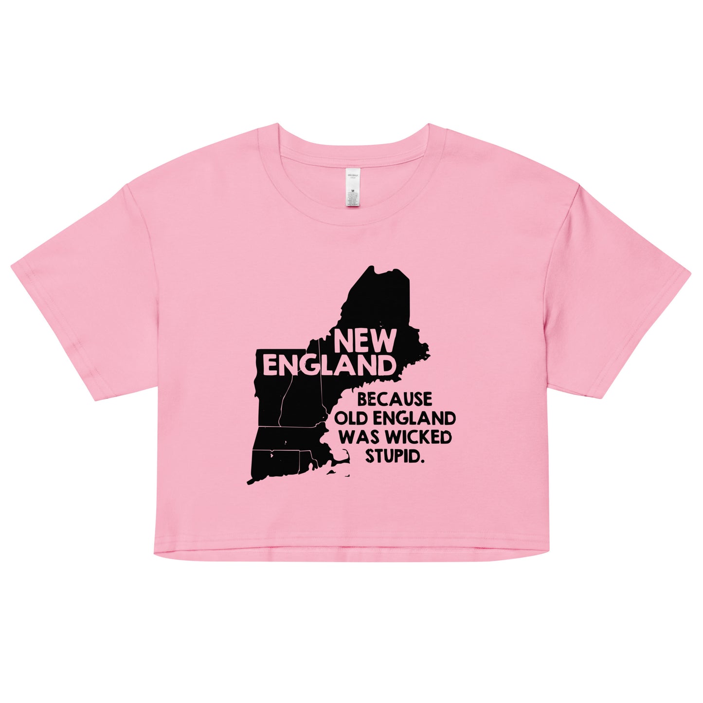 New England Women's Crop Tee