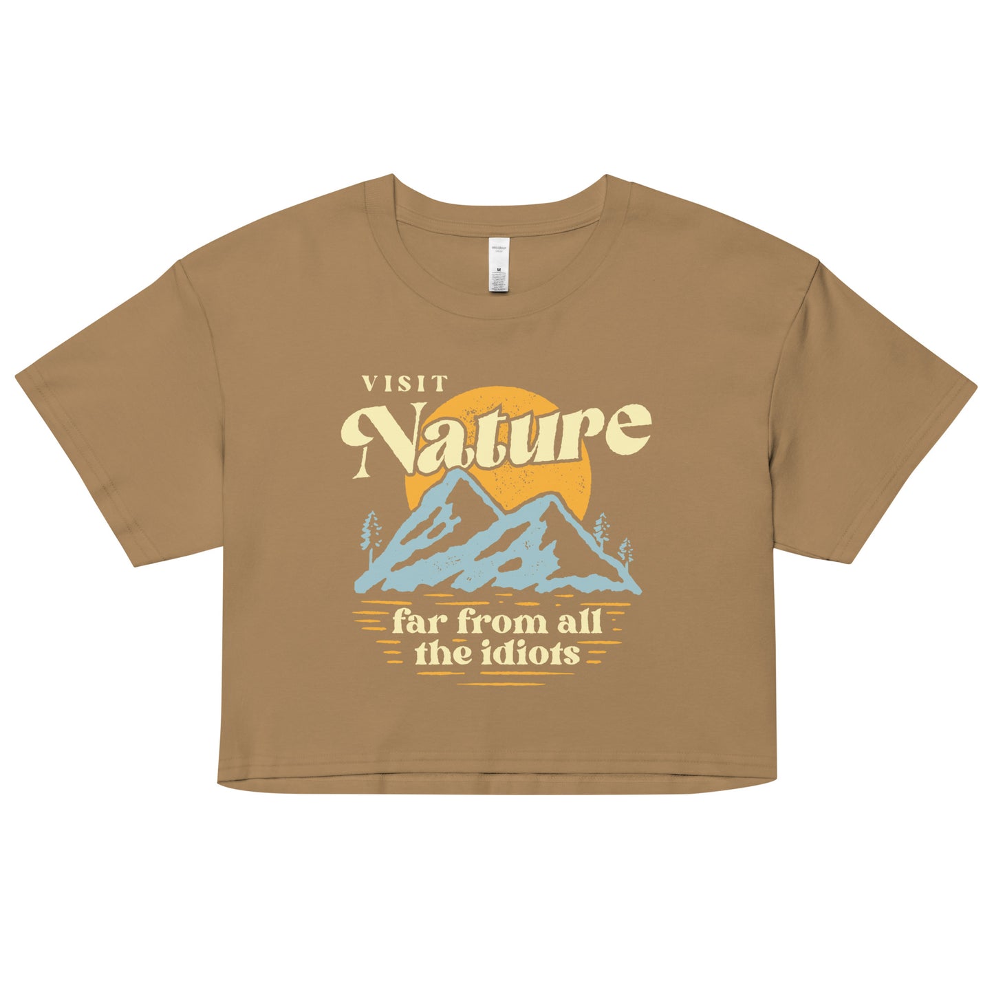 Visit Nature Women's Crop Tee