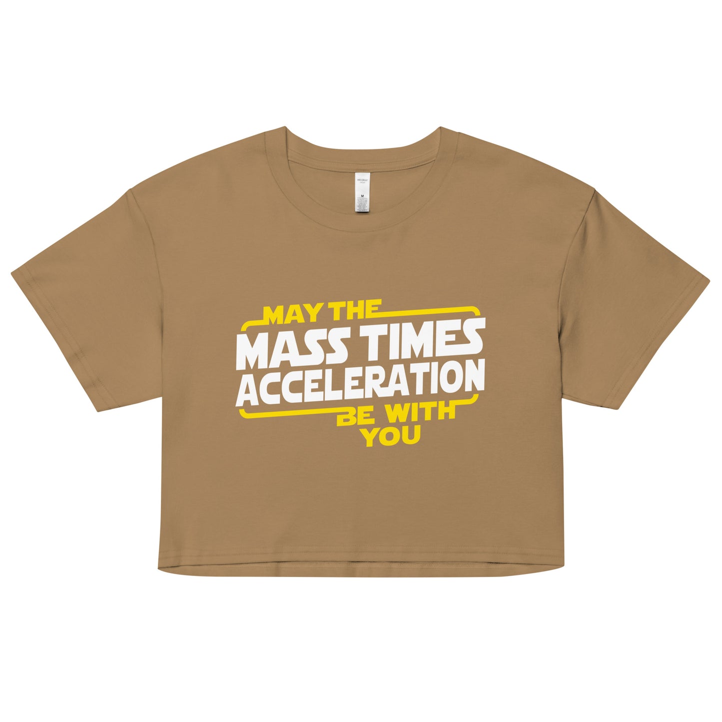 May The Mass x Acceleration Women's Crop Tee