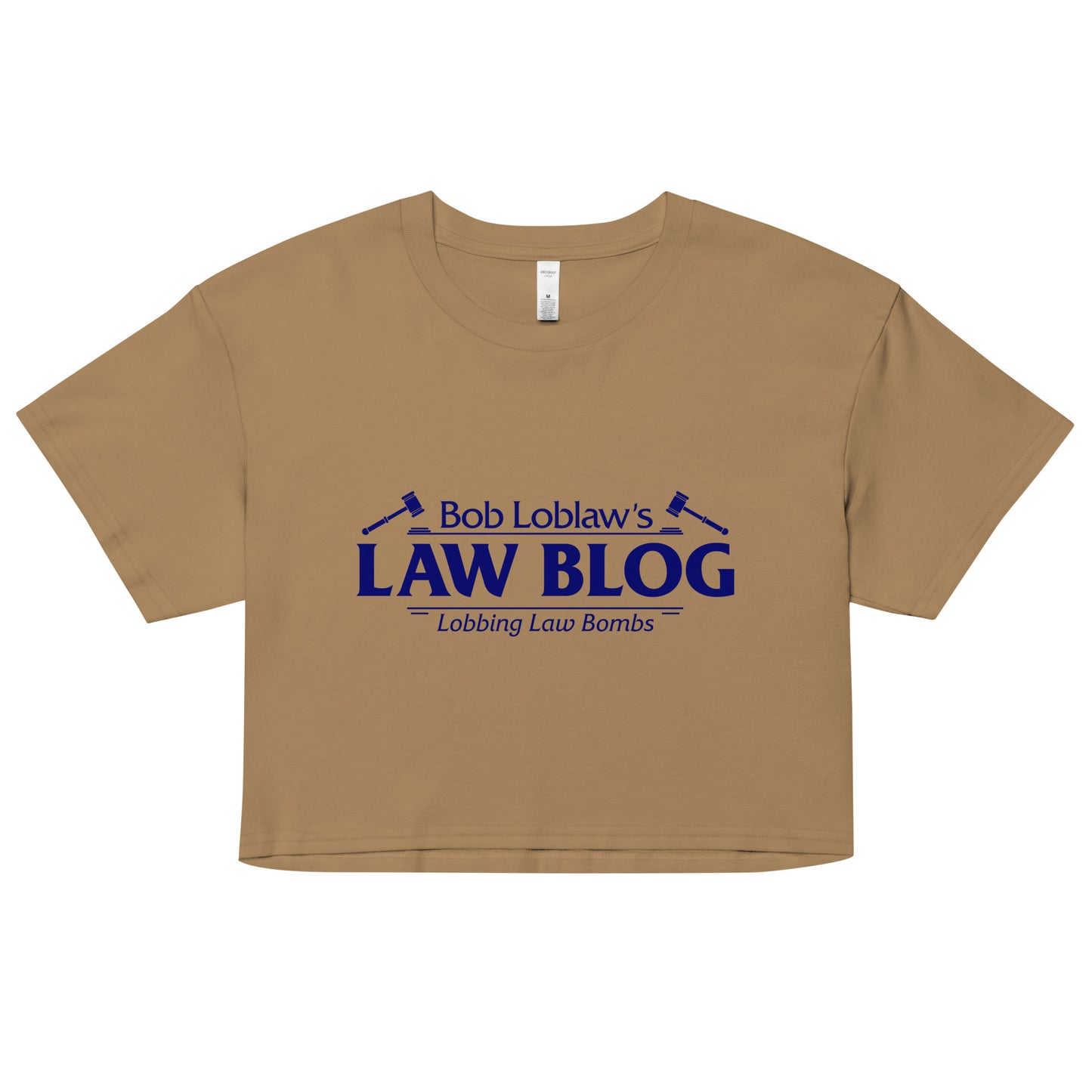 Bob Loblaw's Law Blog Women's Crop Tee