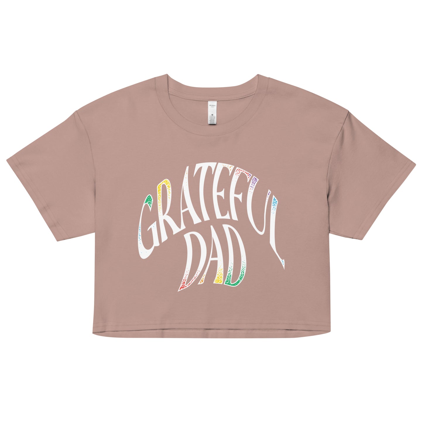 Grateful Dad Women's Crop Tee