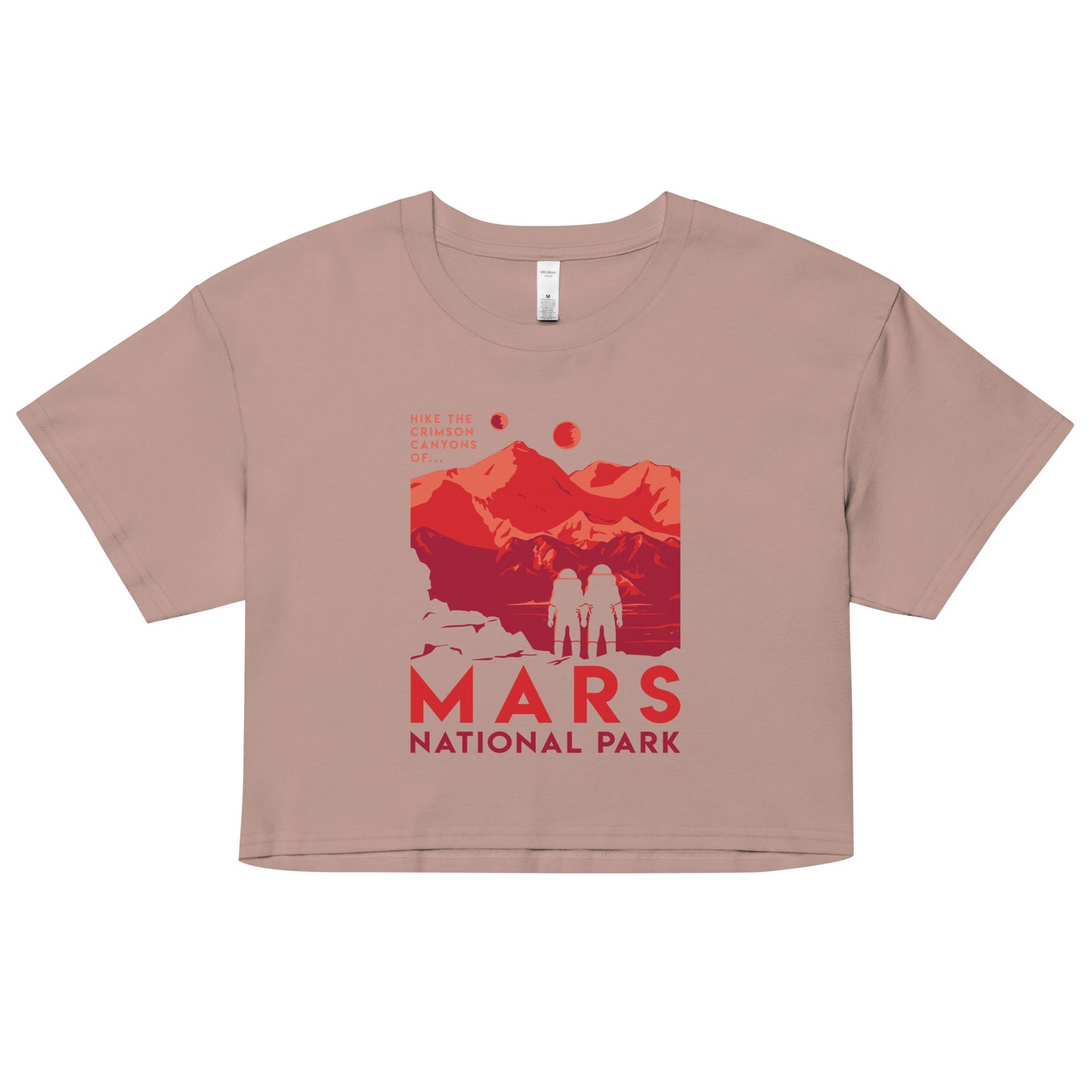 Mars National Park Women's Crop Tee